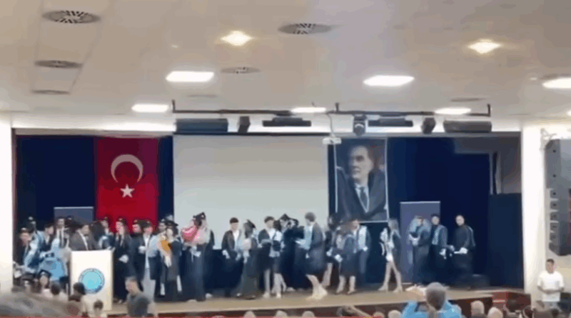 MEZUNİYET TÖRENİ TEPKİ ÇEKTİ