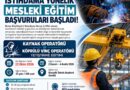 📢 İstihdama Yönelik Mesleki Eğitim Başvuruları Başladı!