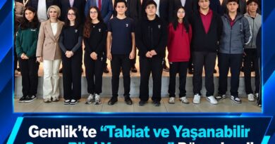 Gemlik’te “Tabiat ve Yaşanabilir Çevre Bilgi Yarışması” Düzenlendi
