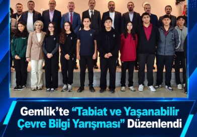 Gemlik’te “Tabiat ve Yaşanabilir Çevre Bilgi Yarışması” Düzenlendi