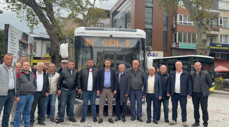 Gemlik’te Elektrikli Otobüs Dönemi Başlıyor: İlk Test Seferleri Yapıldı